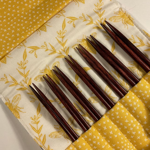 Darn Pretty™ Interchangeable Lace Point Knitting Needle Set - 5 inch tips